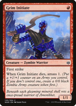 Grim Initiate [War of the Spark] | Gate City Games LLC