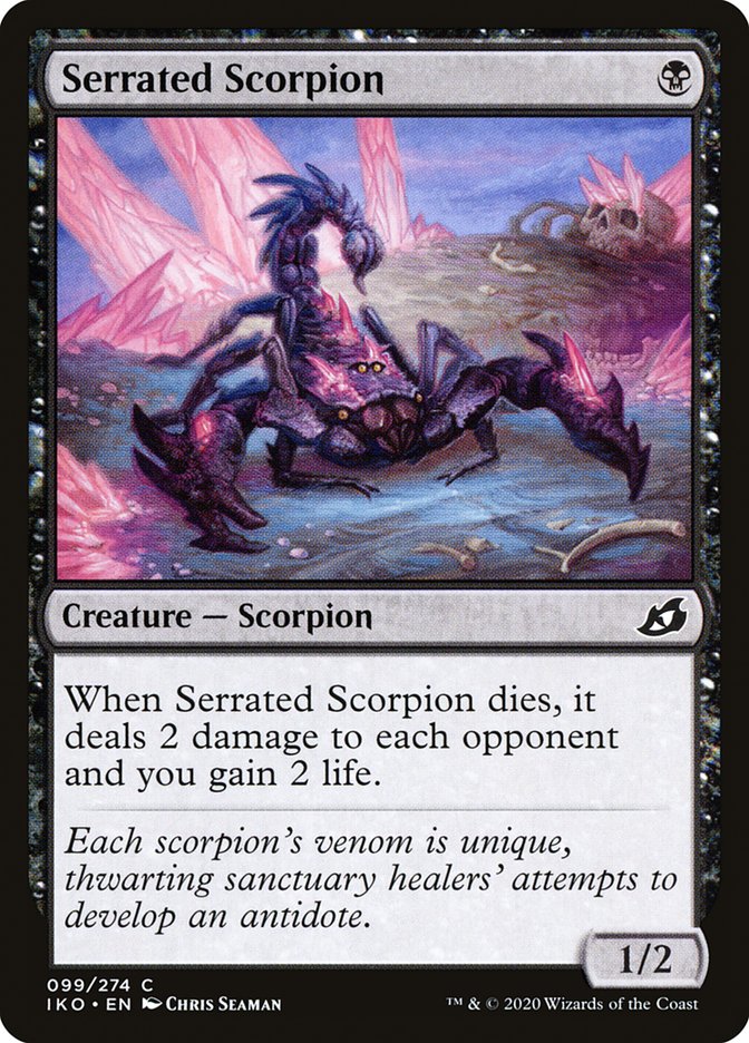 Serrated Scorpion [Ikoria: Lair of Behemoths] | Gate City Games LLC