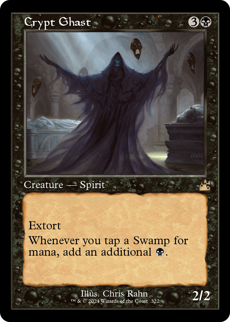 Crypt Ghast (Retro Frame) [Ravnica Remastered] | Gate City Games LLC