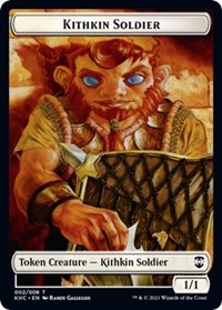 Kithkin Soldier // Pegasus Double-sided Token [Kaldheim Commander Tokens] | Gate City Games LLC