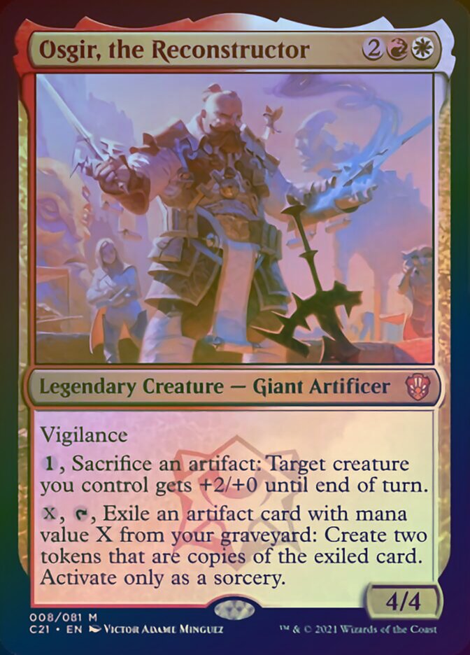 Osgir, the Reconstructor (Display Commander) [Commander 2021] | Gate City Games LLC