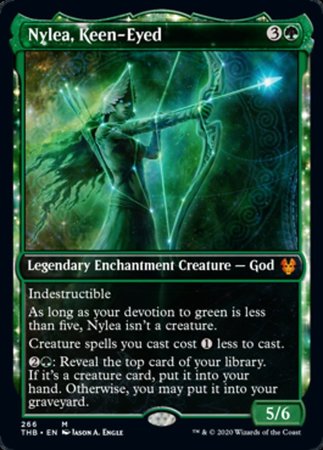 Nylea, Keen-Eyed (Showcase) [Theros Beyond Death] | Gate City Games LLC