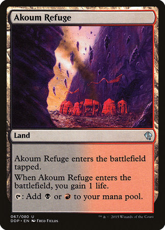Akoum Refuge [Duel Decks: Zendikar vs. Eldrazi] | Gate City Games LLC