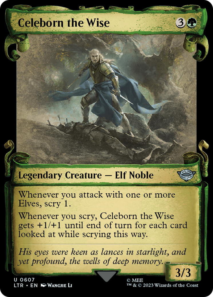 Celeborn the Wise [The Lord of the Rings: Tales of Middle-Earth Showcase Scrolls] | Gate City Games LLC