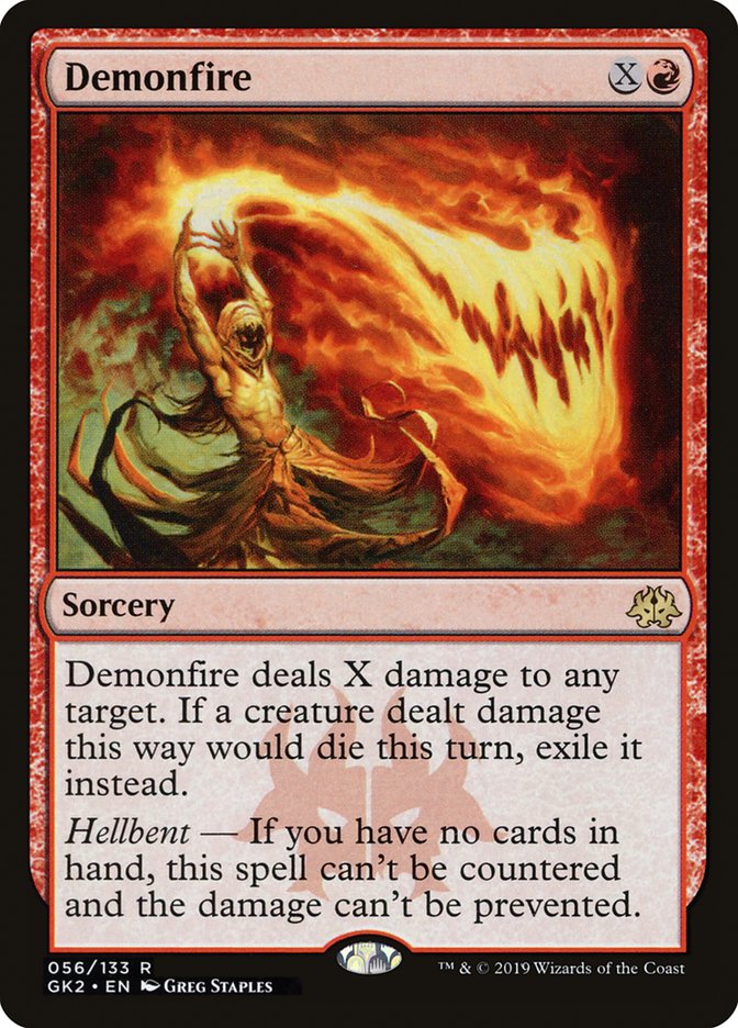 Demonfire [Ravnica Allegiance Guild Kit] | Gate City Games LLC