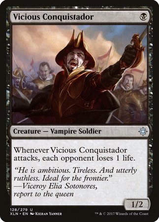 Vicious Conquistador [Ixalan] | Gate City Games LLC