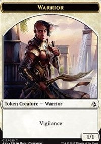 Warrior // Labyrinth Guardian Token [Amonkhet Tokens] | Gate City Games LLC