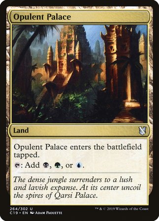 Opulent Palace [Commander 2019] | Gate City Games LLC