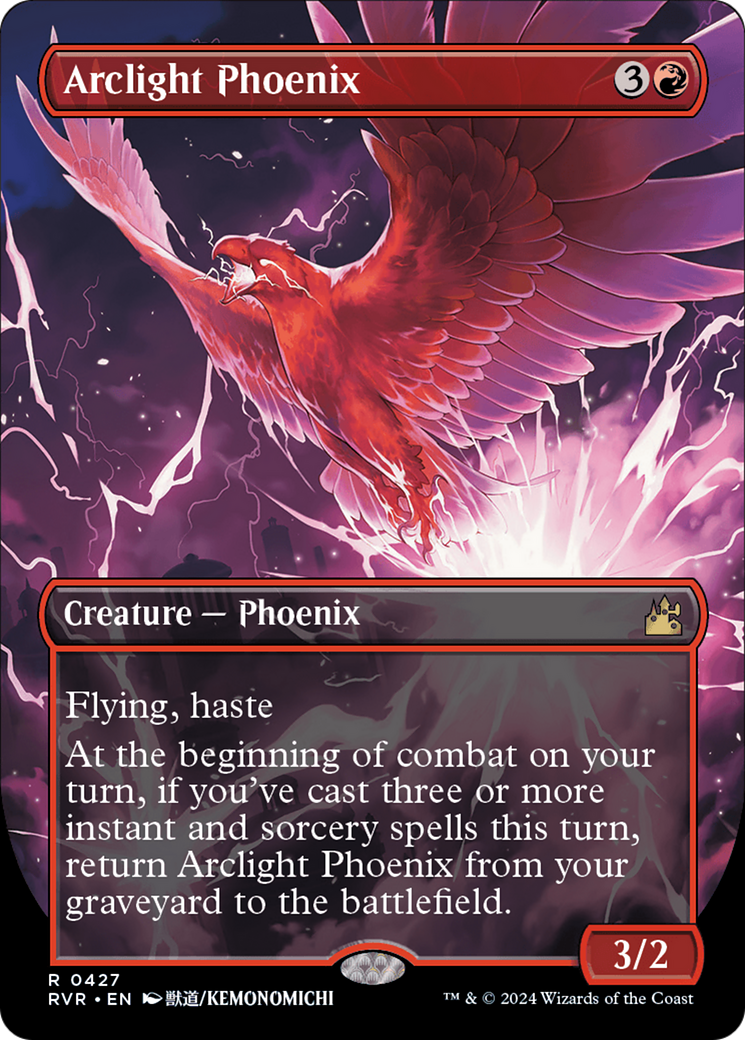 Arclight Phoenix (Anime Borderless) [Ravnica Remastered] | Gate City Games LLC