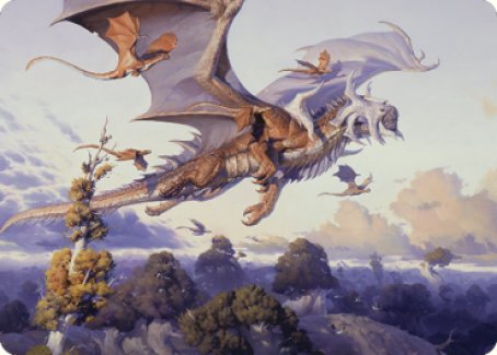 Rith, Liberated Primeval Art Card [Dominaria United Art Series] | Gate City Games LLC