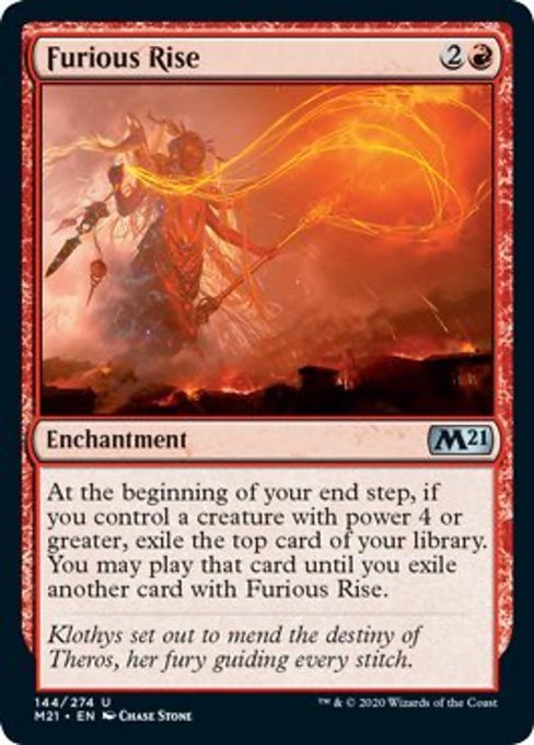 Furious Rise [Core Set 2021] | Gate City Games LLC