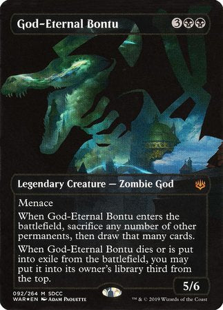 God-Eternal Bontu SDCC 2019 EXCLUSIVE [San Diego Comic-Con 2019] | Gate City Games LLC