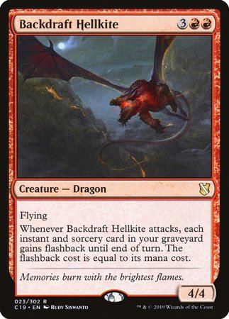 Backdraft Hellkite [Commander 2019] | Gate City Games LLC