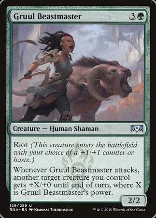 Gruul Beastmaster [Ravnica Allegiance] | Gate City Games LLC
