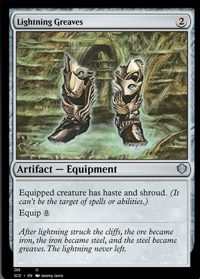 Lightning Greaves [Starter Commander Decks] | Gate City Games LLC