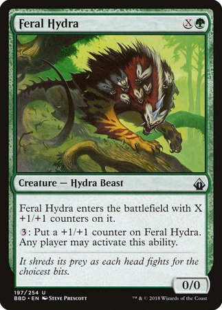 Feral Hydra [Battlebond] | Gate City Games LLC