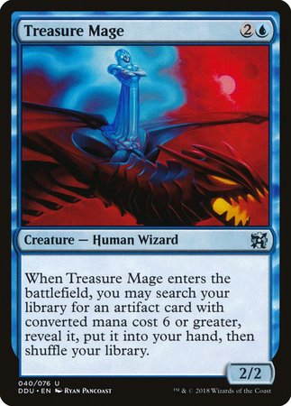 Treasure Mage [Duel Decks: Elves vs. Inventors] | Gate City Games LLC