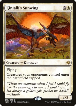 Kinjalli's Sunwing [Ixalan] | Gate City Games LLC