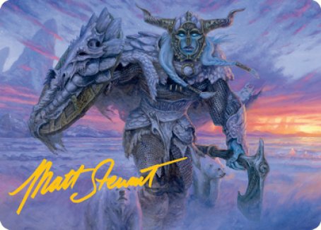 Frost Giant Art Card (Gold-Stamped Signature) [Dungeons & Dragons: Adventures in the Forgotten Realms Art Series] | Gate City Games LLC