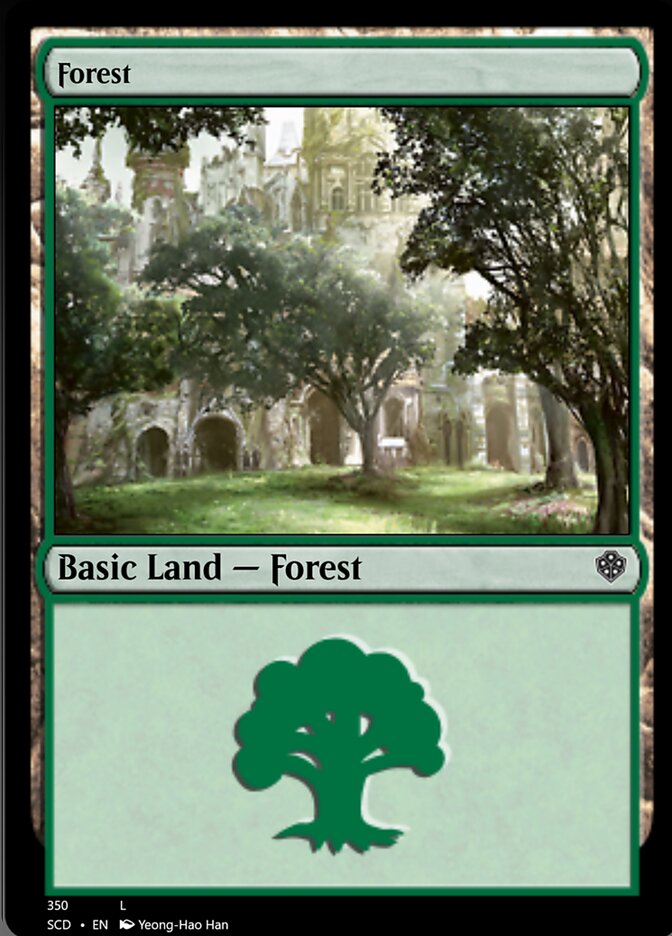 Forest (350) [Starter Commander Decks] | Gate City Games LLC