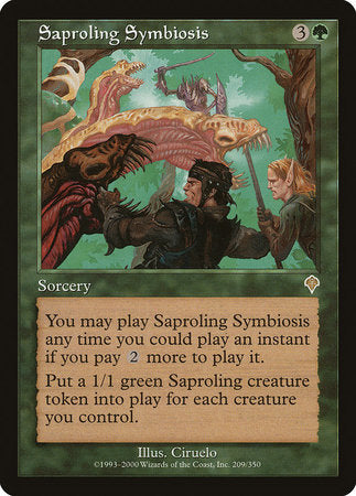 Saproling Symbiosis [Invasion] | Gate City Games LLC