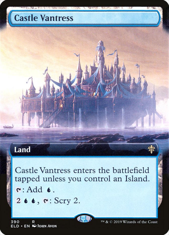 Castle Vantress (Extended Art) [Throne of Eldraine] | Gate City Games LLC