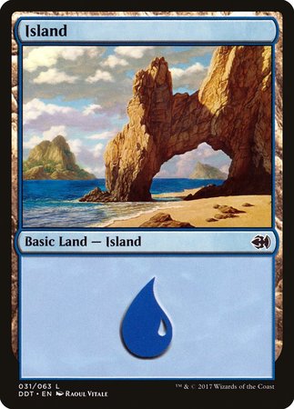 Island (31) [Duel Decks: Merfolk vs. Goblins] | Gate City Games LLC