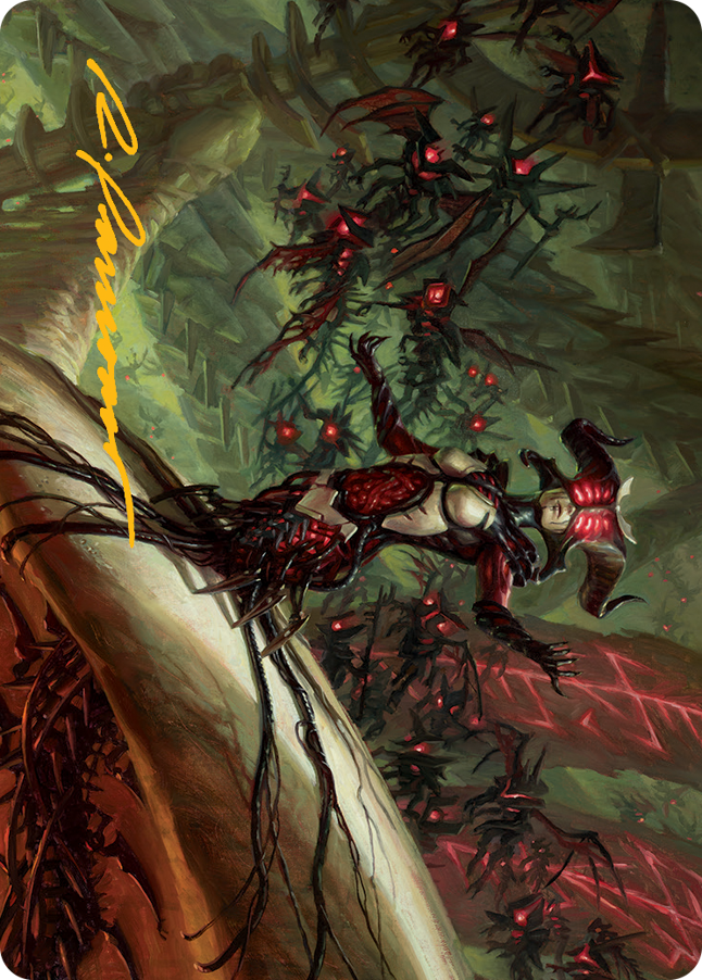 Sheoldred Art Card (Gold-Stamped Signature) [March of the Machine Art Series] | Gate City Games LLC