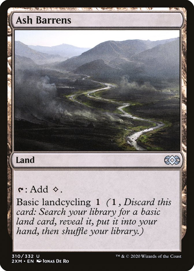 Ash Barrens [Double Masters] | Gate City Games LLC
