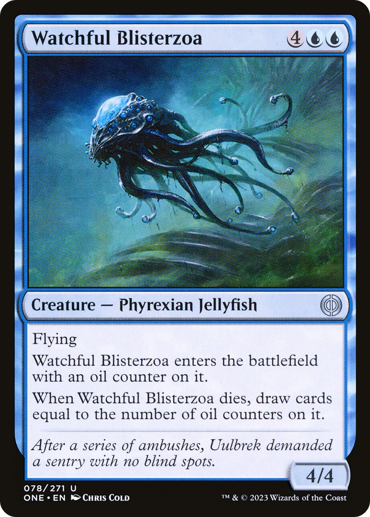 Watchful Blisterzoa [Phyrexia: All Will Be One] | Gate City Games LLC