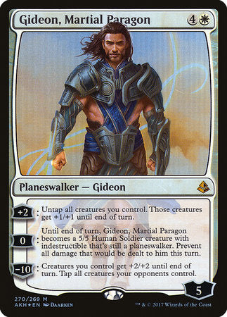 Gideon, Martial Paragon [Amonkhet] | Gate City Games LLC