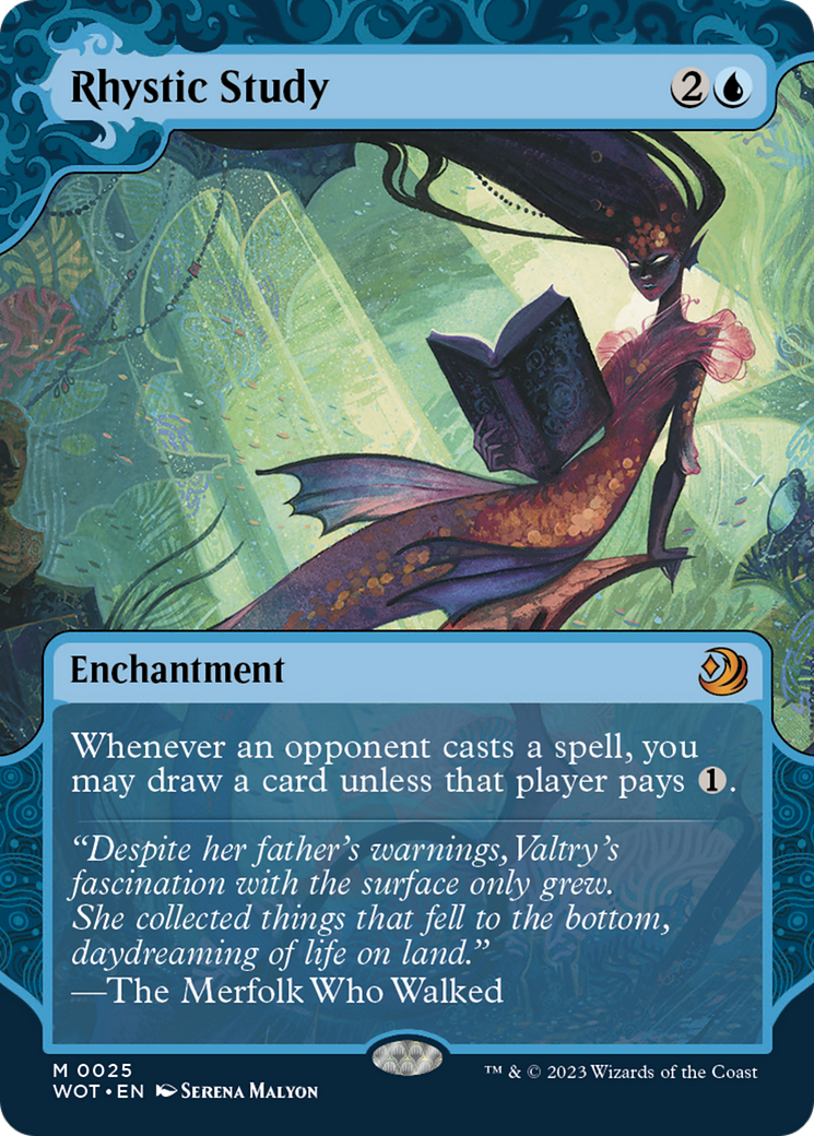 Rhystic Study [Wilds of Eldraine: Enchanting Tales] | Gate City Games LLC