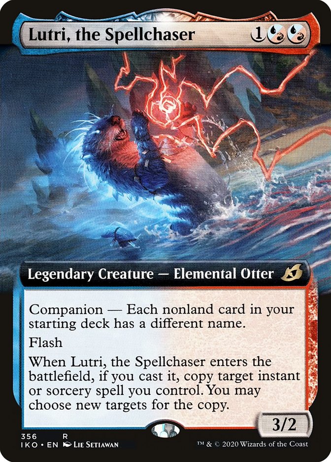 Lutri, the Spellchaser (Extended Art) [Ikoria: Lair of Behemoths] | Gate City Games LLC