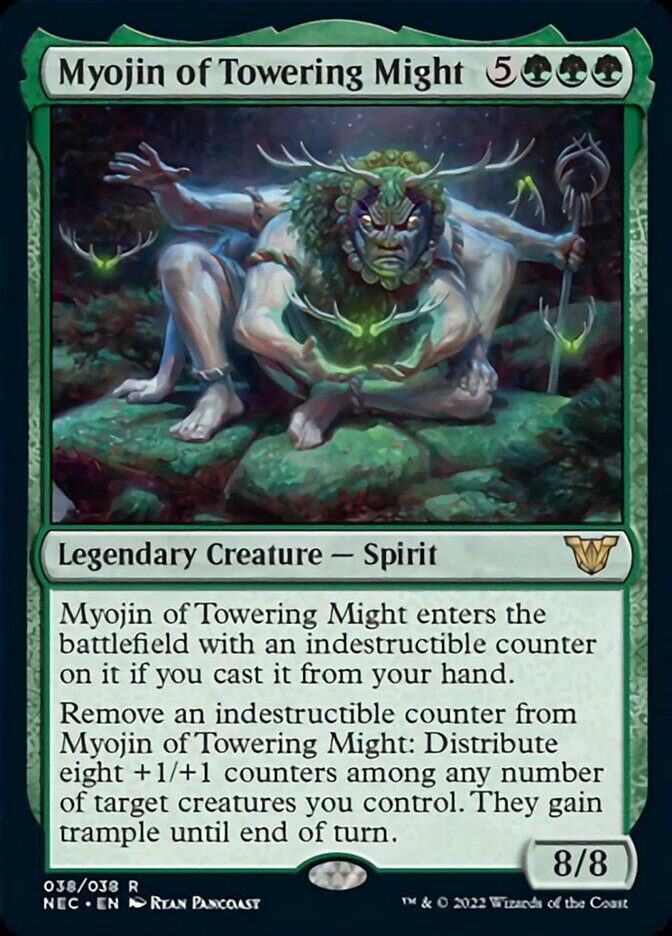 Myojin of Towering Might [Kamigawa: Neon Dynasty Commander] | Gate City Games LLC