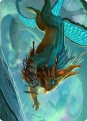 Toski, Bearer of Secrets Art Card [Kaldheim: Art Series] | Gate City Games LLC
