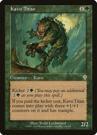 Kavu Titan [Invasion] | Gate City Games LLC