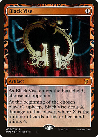 Black Vise [Kaladesh Inventions] | Gate City Games LLC