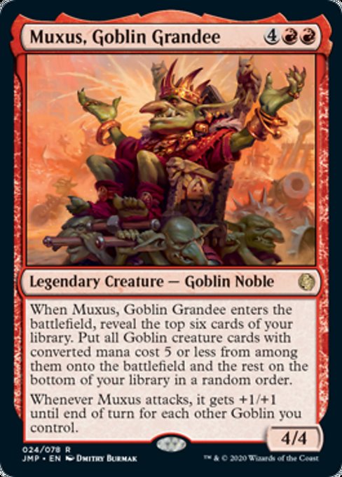 Muxus, Goblin Grandee [Jumpstart] | Gate City Games LLC