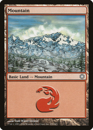 Mountain (378) [Coldsnap Theme Decks] | Gate City Games LLC