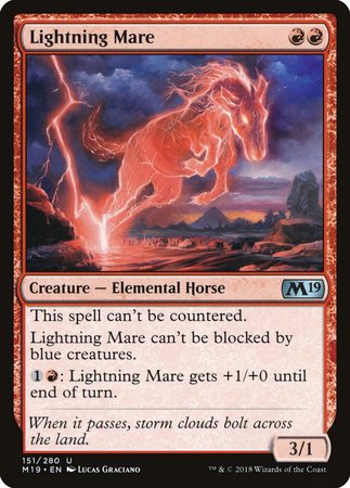 Lightning Mare [Core Set 2019] | Gate City Games LLC