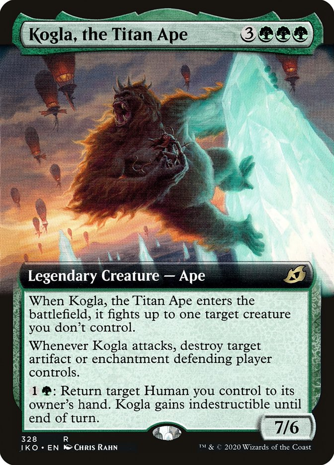 Kogla, the Titan Ape (Extended Art) [Ikoria: Lair of Behemoths] | Gate City Games LLC