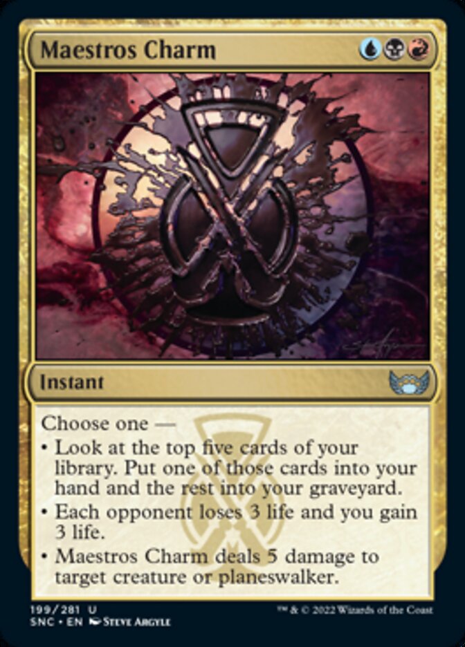 Maestros Charm [Streets of New Capenna] | Gate City Games LLC