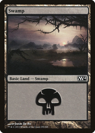 Swamp (239) [Magic 2014] | Gate City Games LLC