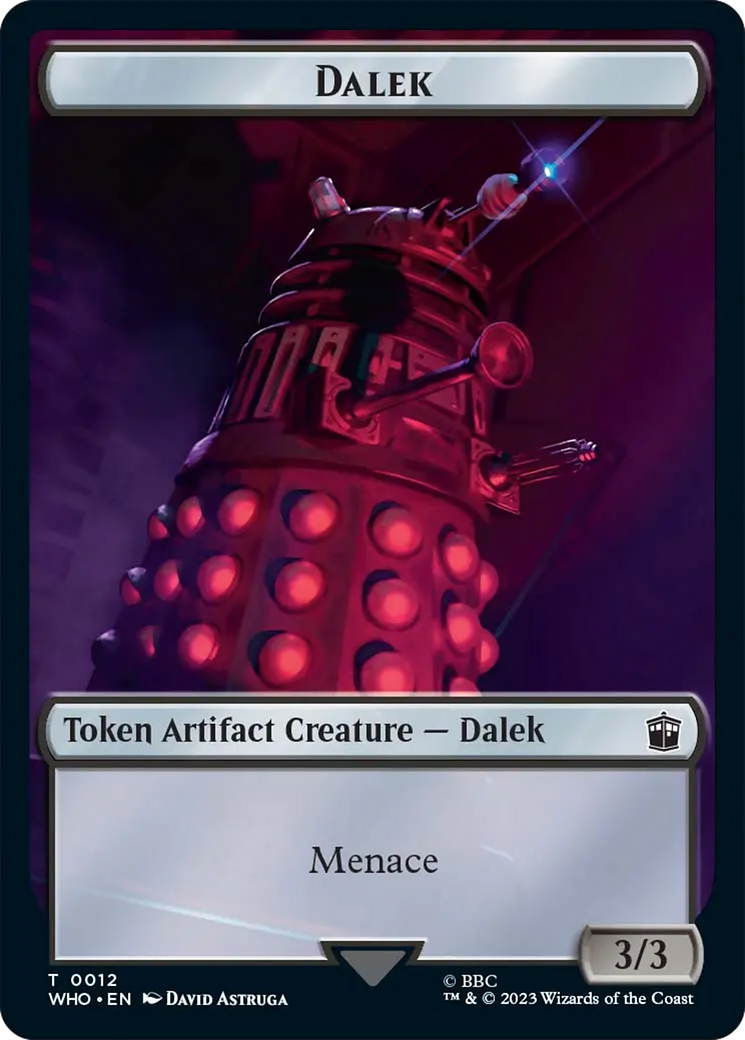 Dalek Token [Doctor Who Tokens] | Gate City Games LLC