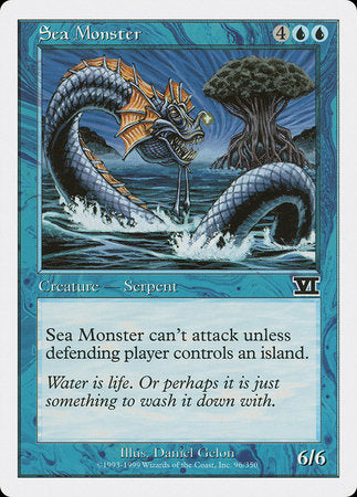 Sea Monster [Classic Sixth Edition] | Gate City Games LLC