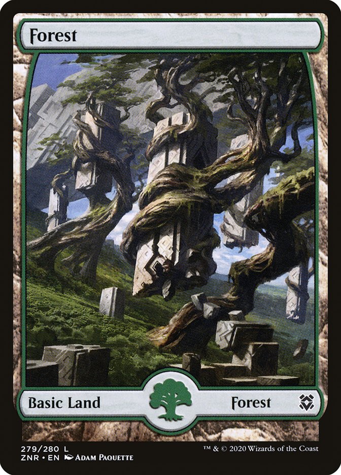 Forest (279) [Zendikar Rising] | Gate City Games LLC