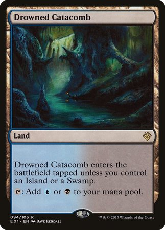 Drowned Catacomb [Archenemy: Nicol Bolas] | Gate City Games LLC