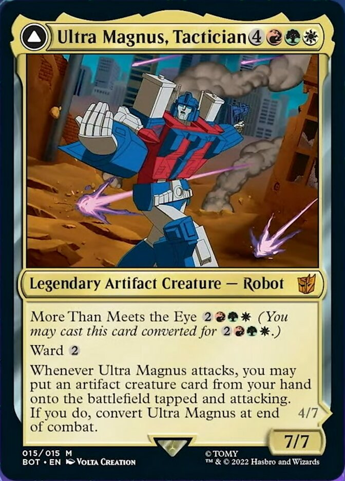 Ultra Magnus, Tactician // Ultra Magnus, Armored Carrier [Universes Beyond: Transformers] | Gate City Games LLC