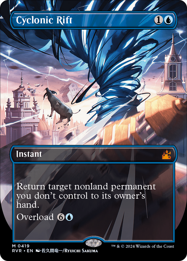Cyclonic Rift (Anime Borderless) [Ravnica Remastered] | Gate City Games LLC