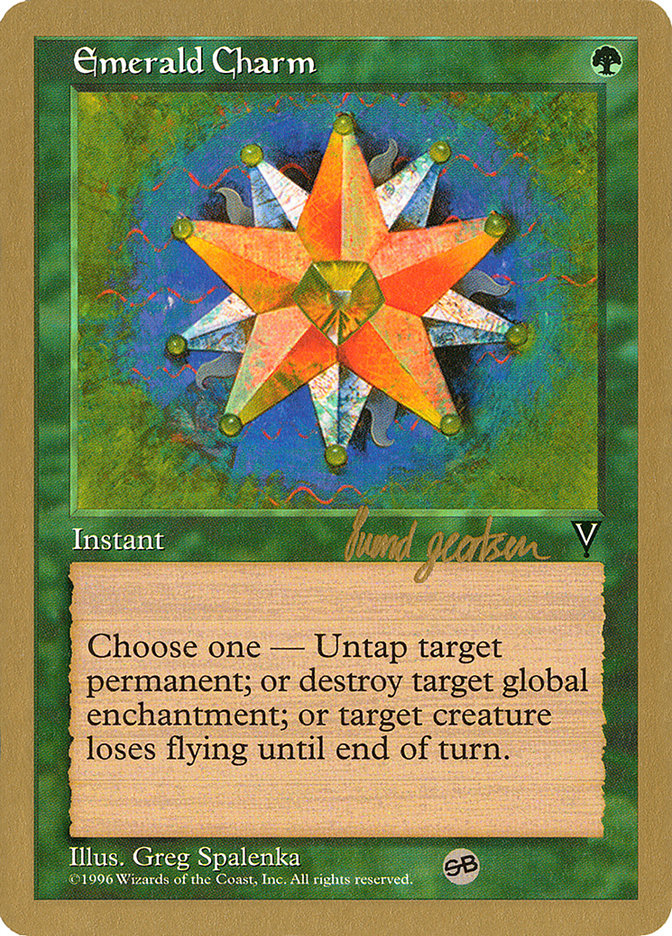 Emerald Charm (Svend Geertsen) (SB) [World Championship Decks 1997] | Gate City Games LLC